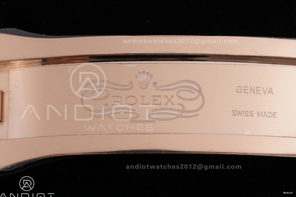 126515 Oyster-flex Best VSF Dial 1:1 On Daytona DD4131 Strap Weight Gain Marker RG Sub-dial Stick Black Edition 0129